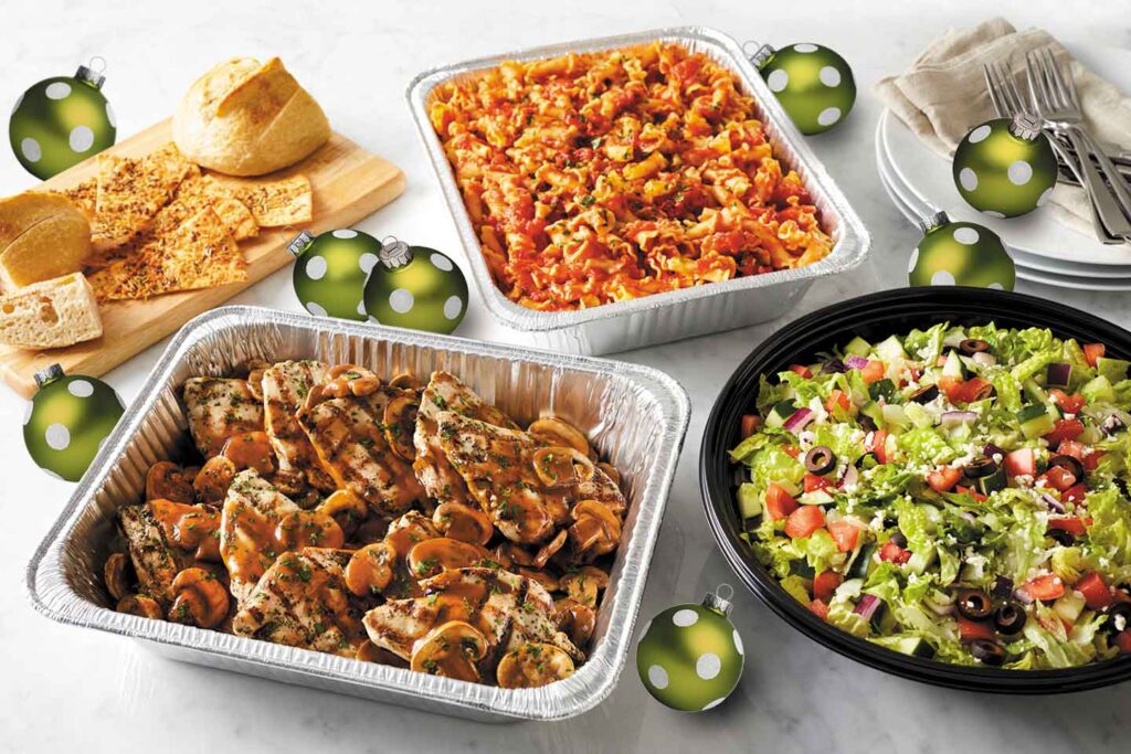 Brio holiday catering pans