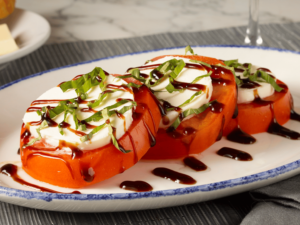 A photo of Brio's tomato caprese